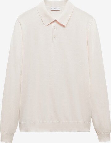 MANGO MAN Shirt 'Tens' in Beige: voorkant