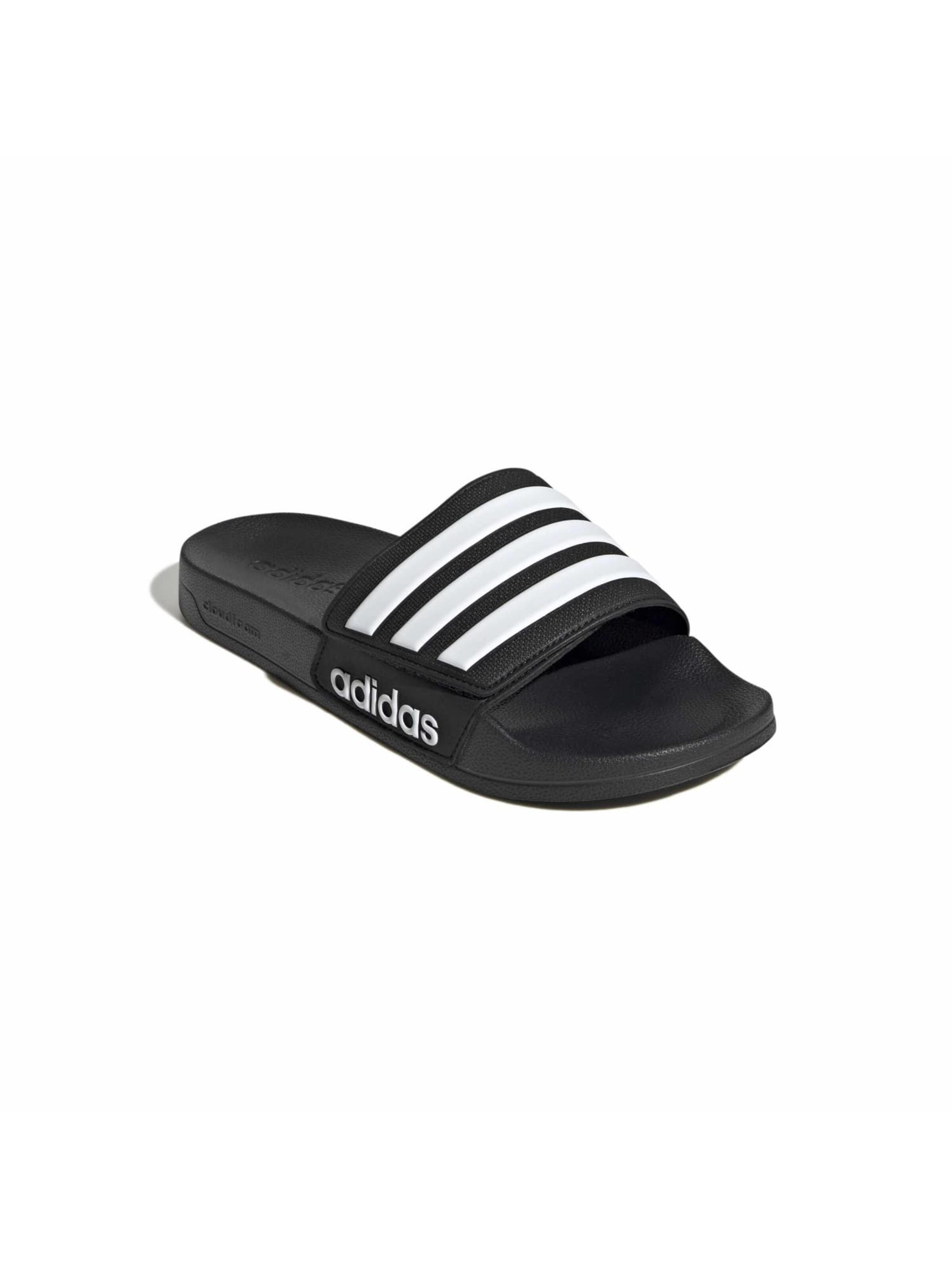 ADIDAS SPORTSWEAR Μιούλ 'ADILETTE' σε μαύρο: μπροστά