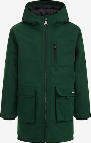 WE Fashion Winter Jacket in Green: front