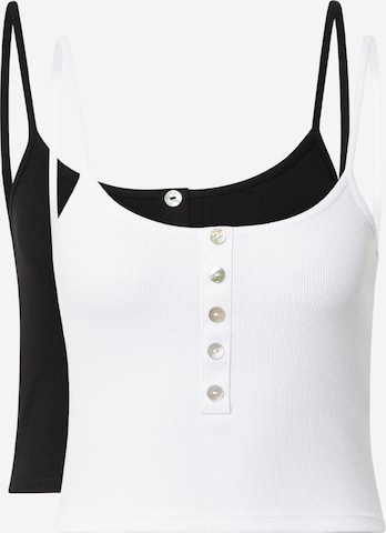 ONLY Top 'Nessa' in Black: front