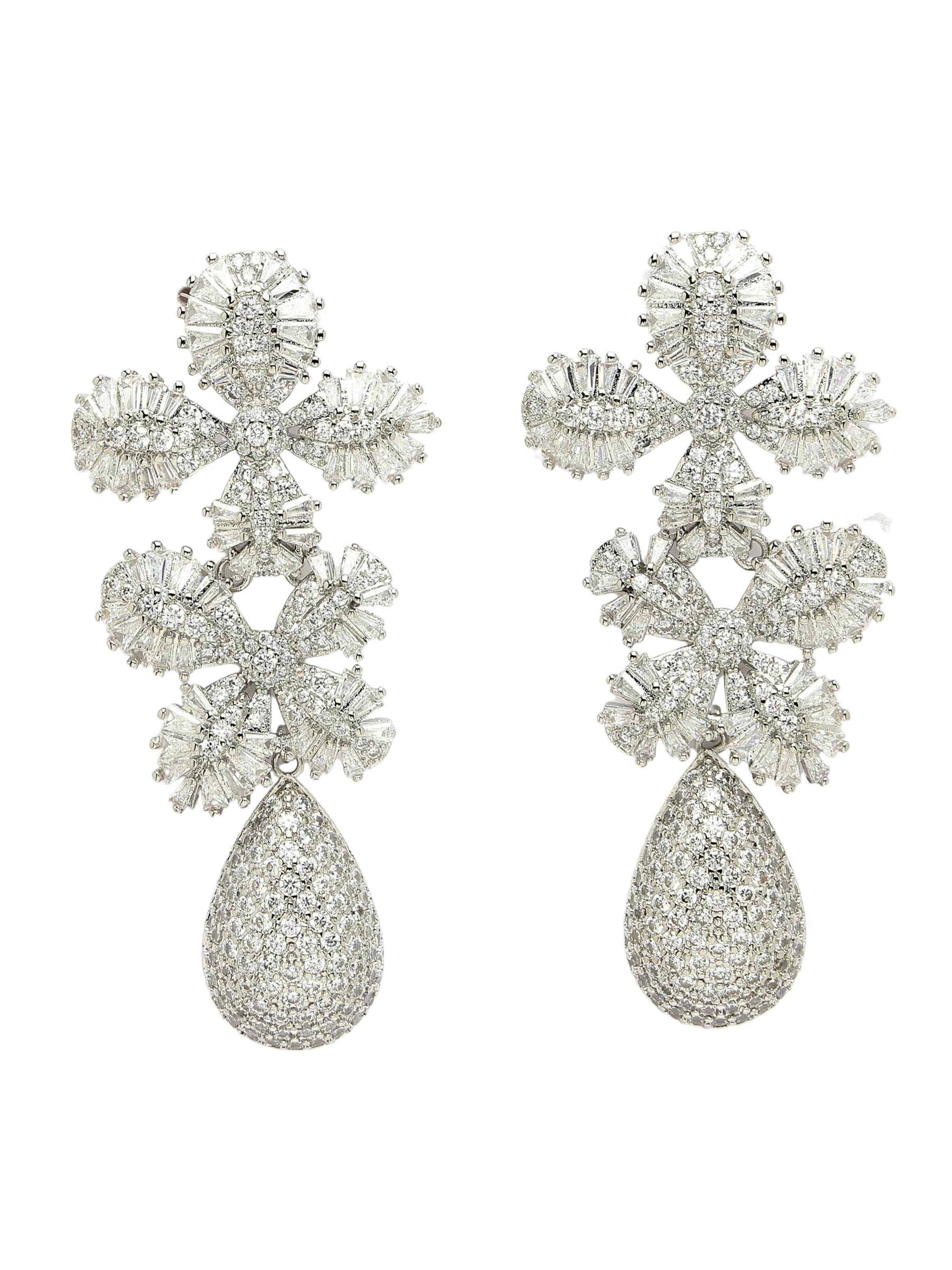 AVANT-GARDE PARIS Earrings 'Ursulaia' in Silver: front