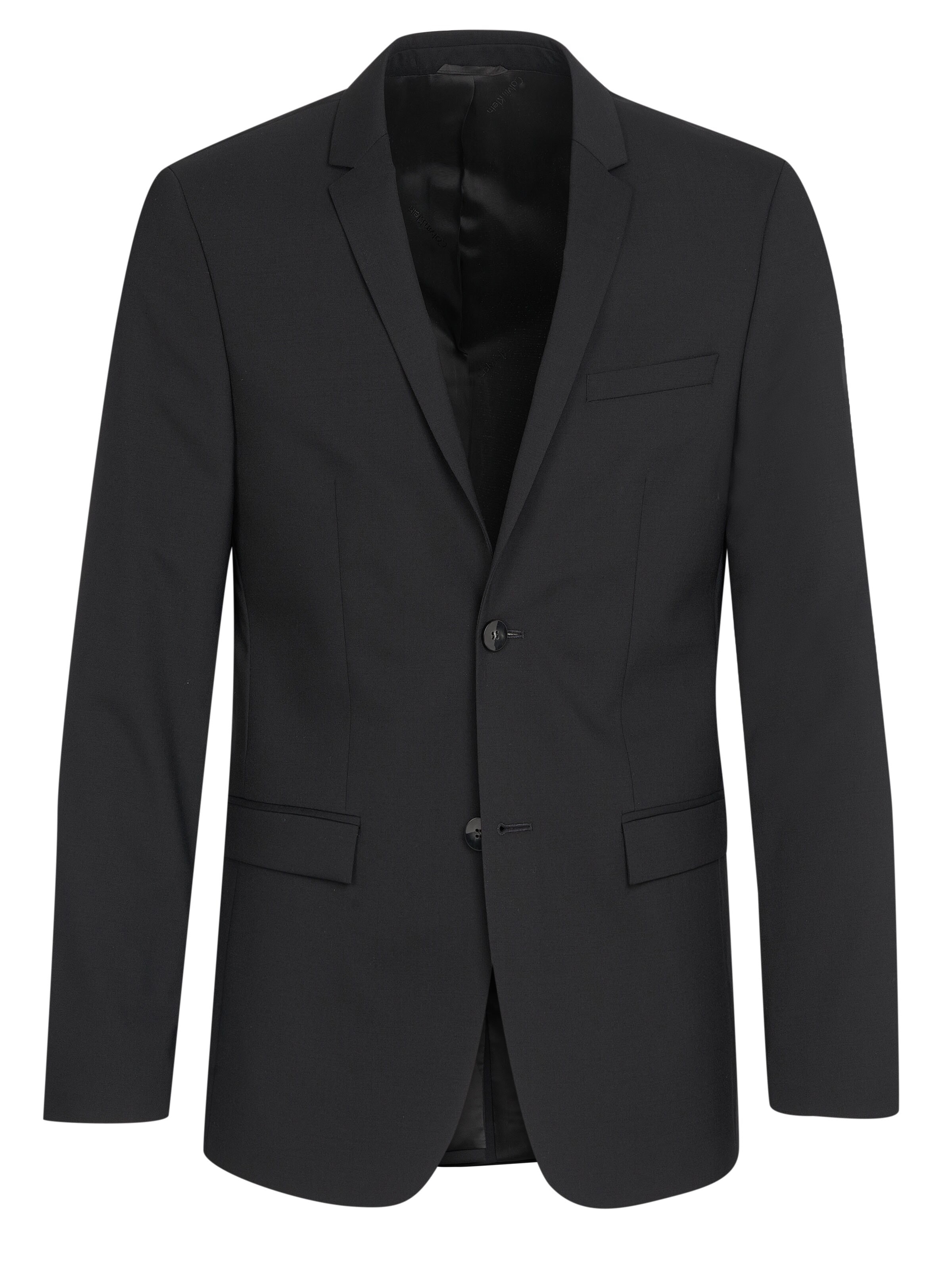Calvin Klein Slim Fit Business-Sakko 'Calvin Klein Sakko'‌‌‌ in Schwarz: Vorderseite