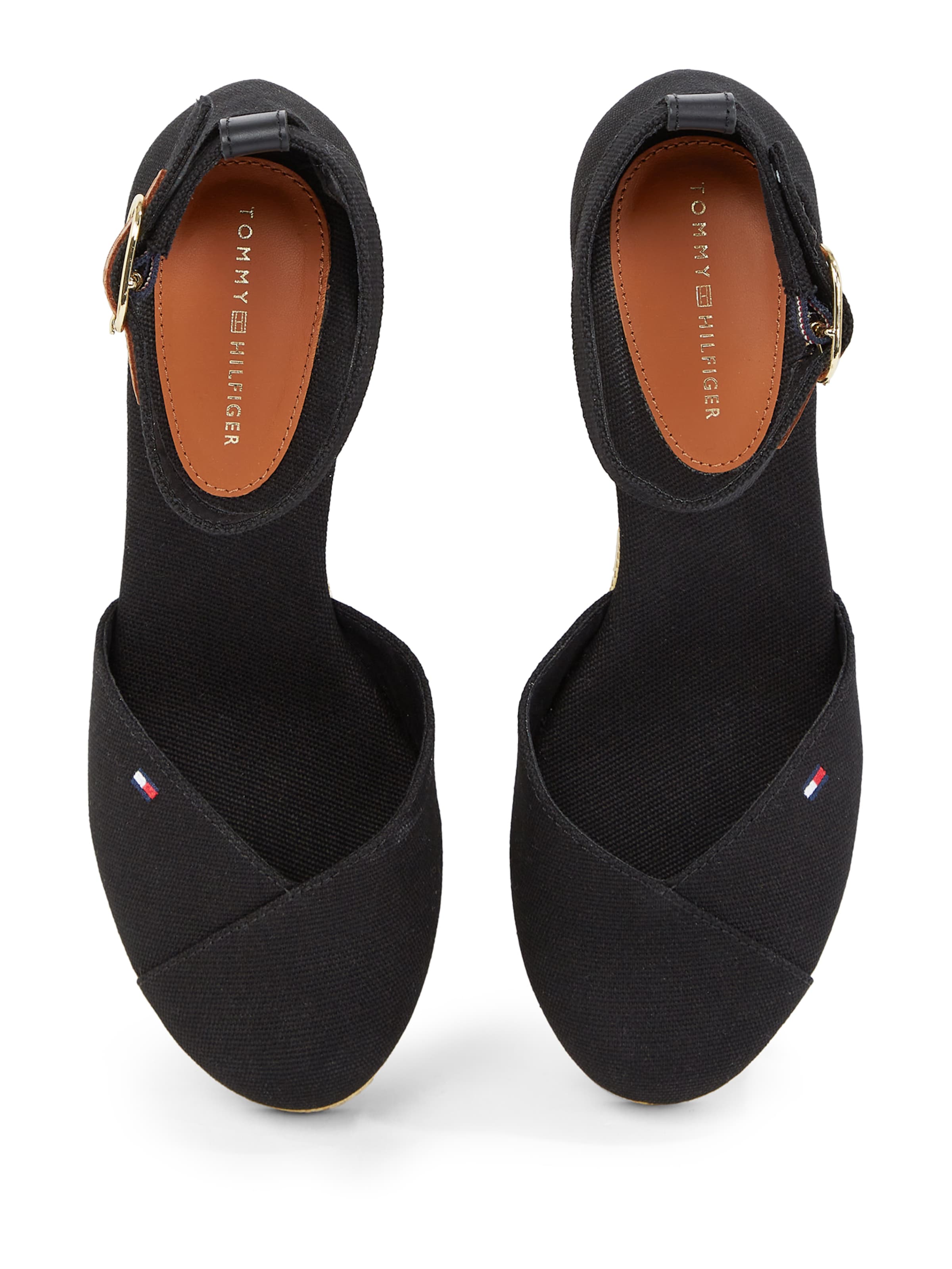 TOMMY HILFIGER - Alpargatas en negro
