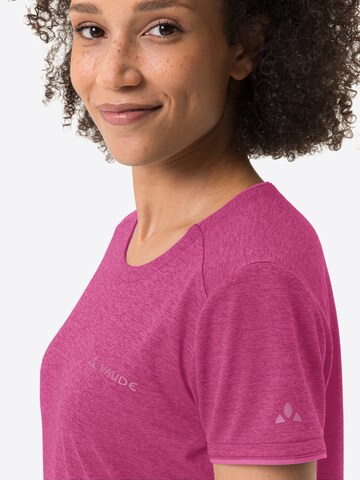 VAUDE Performance shirt 'Essential' in Pink