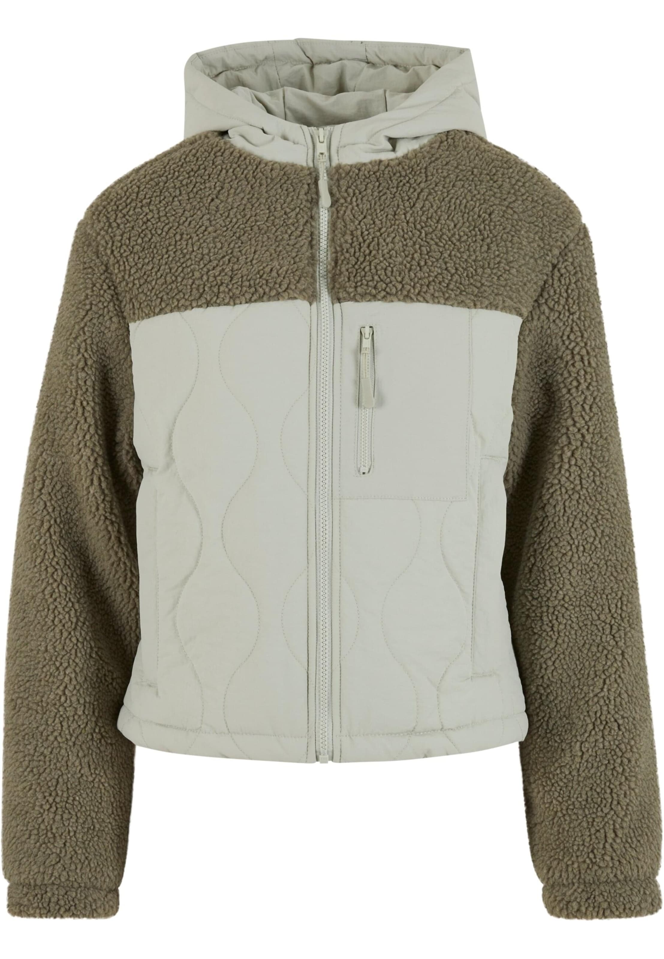 Urban Classics Between-season jacket in Grey: front