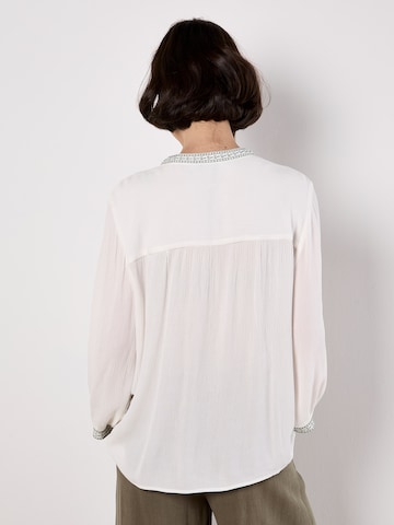 Chemisier ' ' Apricot en vert