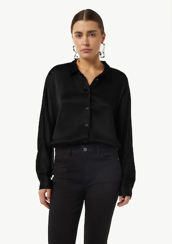 COMMA Blouse in Zwart: voorkant