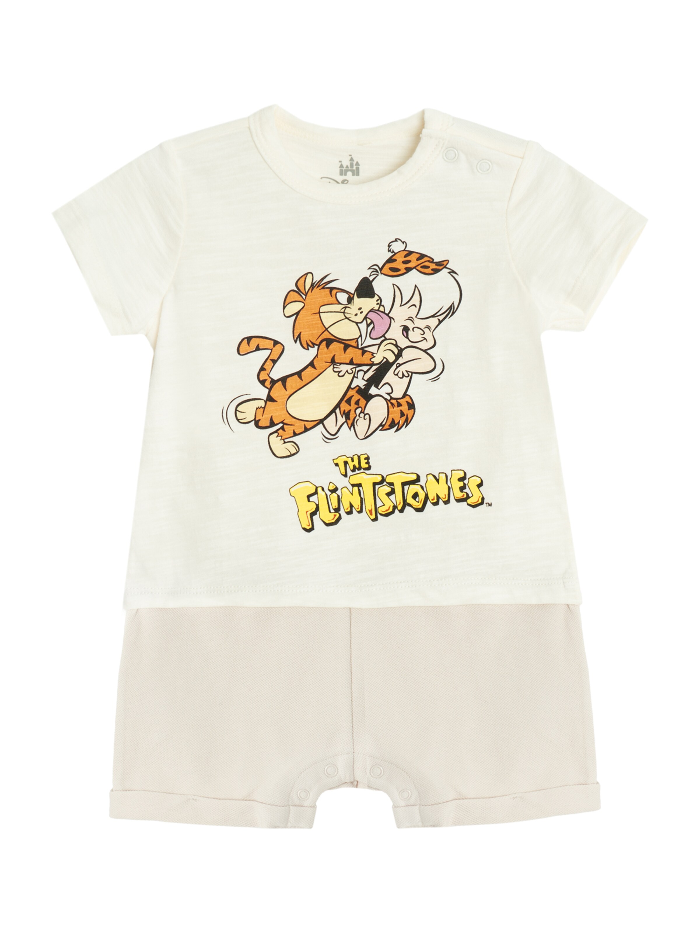 Cool Club Romper in Weiß: Vorderseite