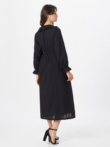 Warehouse Shirt Dress in Black