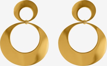 Heideman Ohrringe 'Drusus ' in Gold: Vorderseite