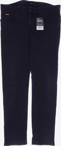 BOSS Black Pants in 34 in Blue: front