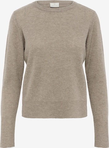 KaffePulover 'KACashie' - smeđa boja: prednji dio
