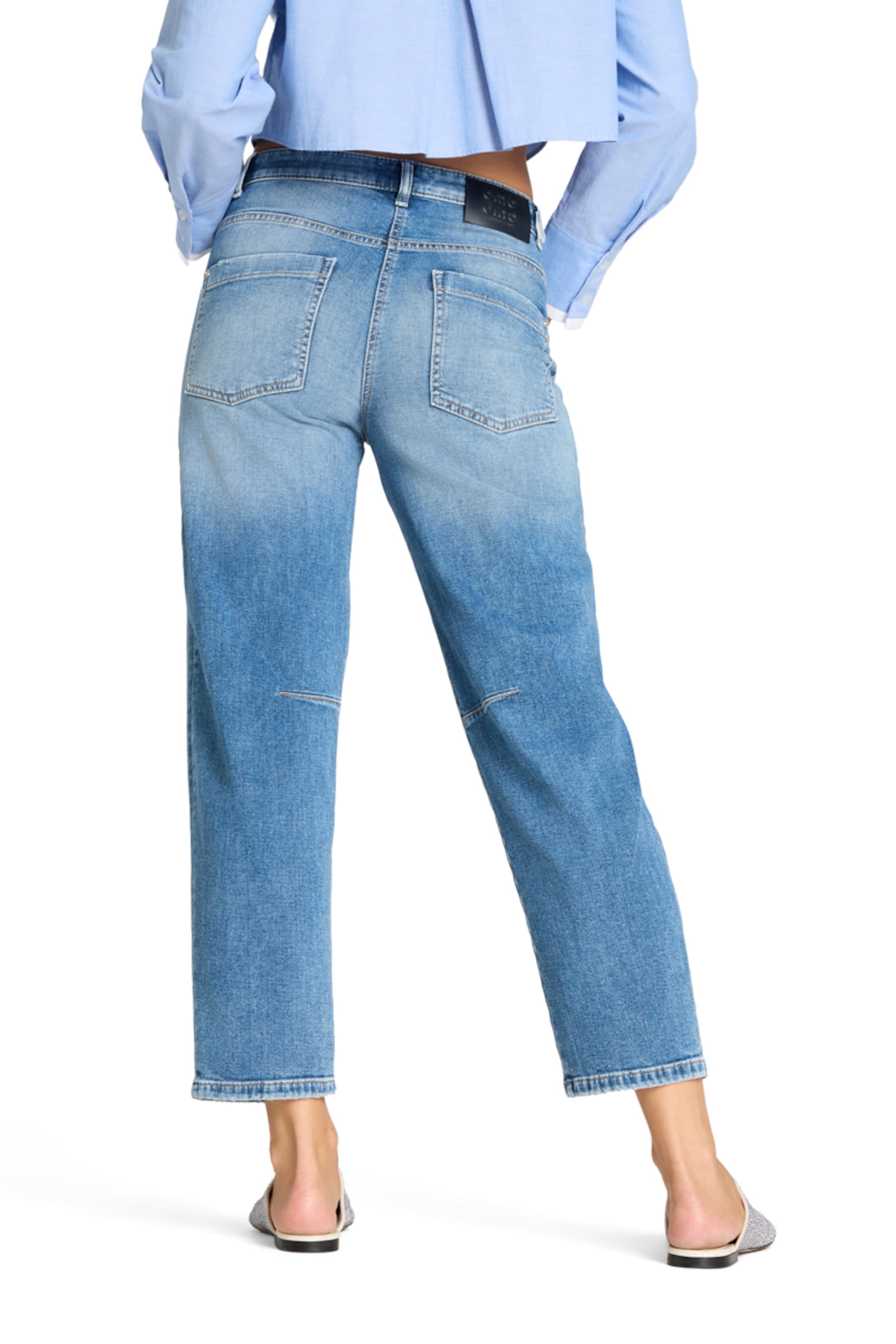 Cambio Loosefit Jeans ' Ocean ' in Blau