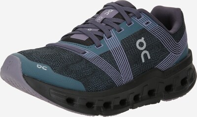 On Chaussure de course 'CLOUDGO' en bleu cyan / gris clair / gris foncé / violet clair, Vue avec produit