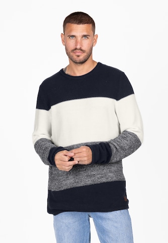 Key Largo Sweater 'Jogi' in Blue: front