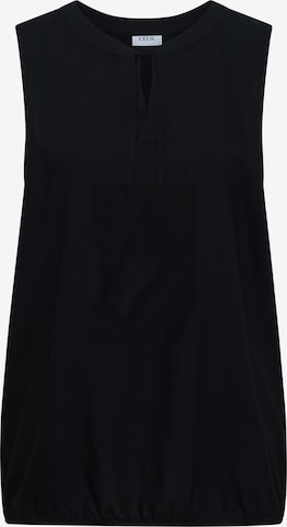 CECIL Bluse in Schwarz: Vorderseite