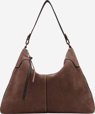 Liebeskind Berlin Shoulder Bag in Brown: front