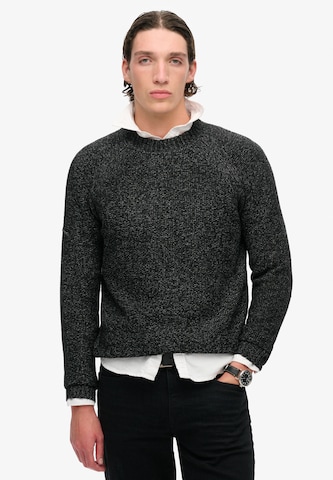Pull-over Superdry en noir : devant