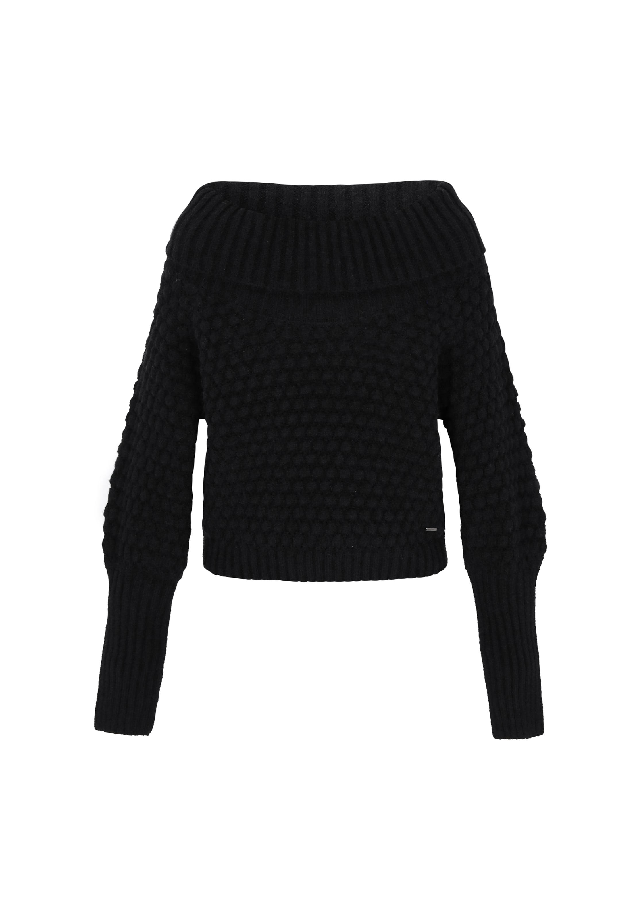 DreiMaster Vintage Sweater in Black: front