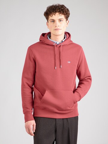 GANT Majica | rdeča barva: sprednja stran