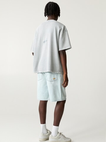 Pull&Bear Baggy Jeans i blå