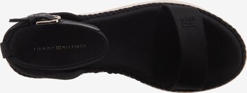 TOMMY HILFIGER Sandale in Schwarz