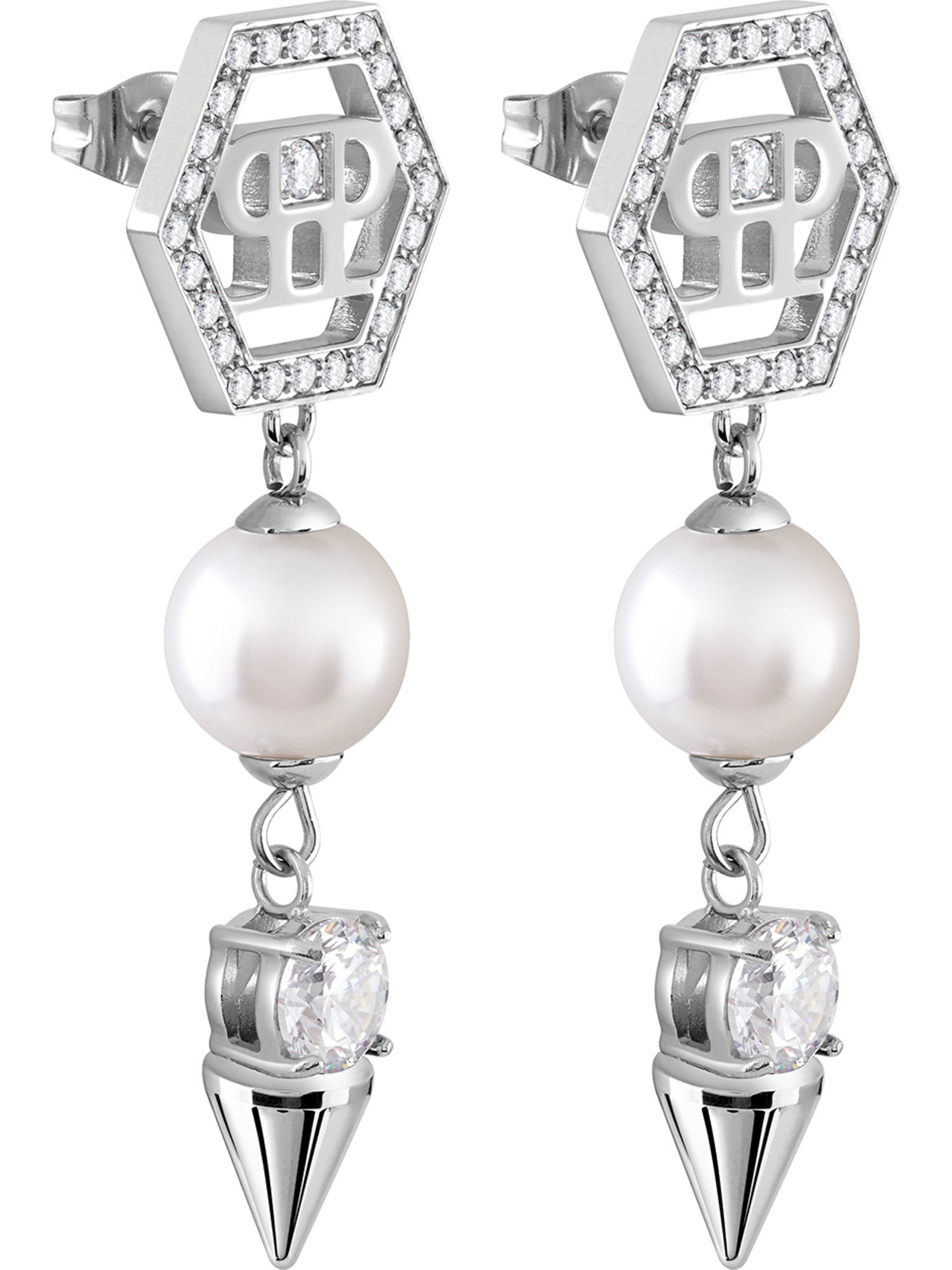 Philipp Plein Earrings in Silver