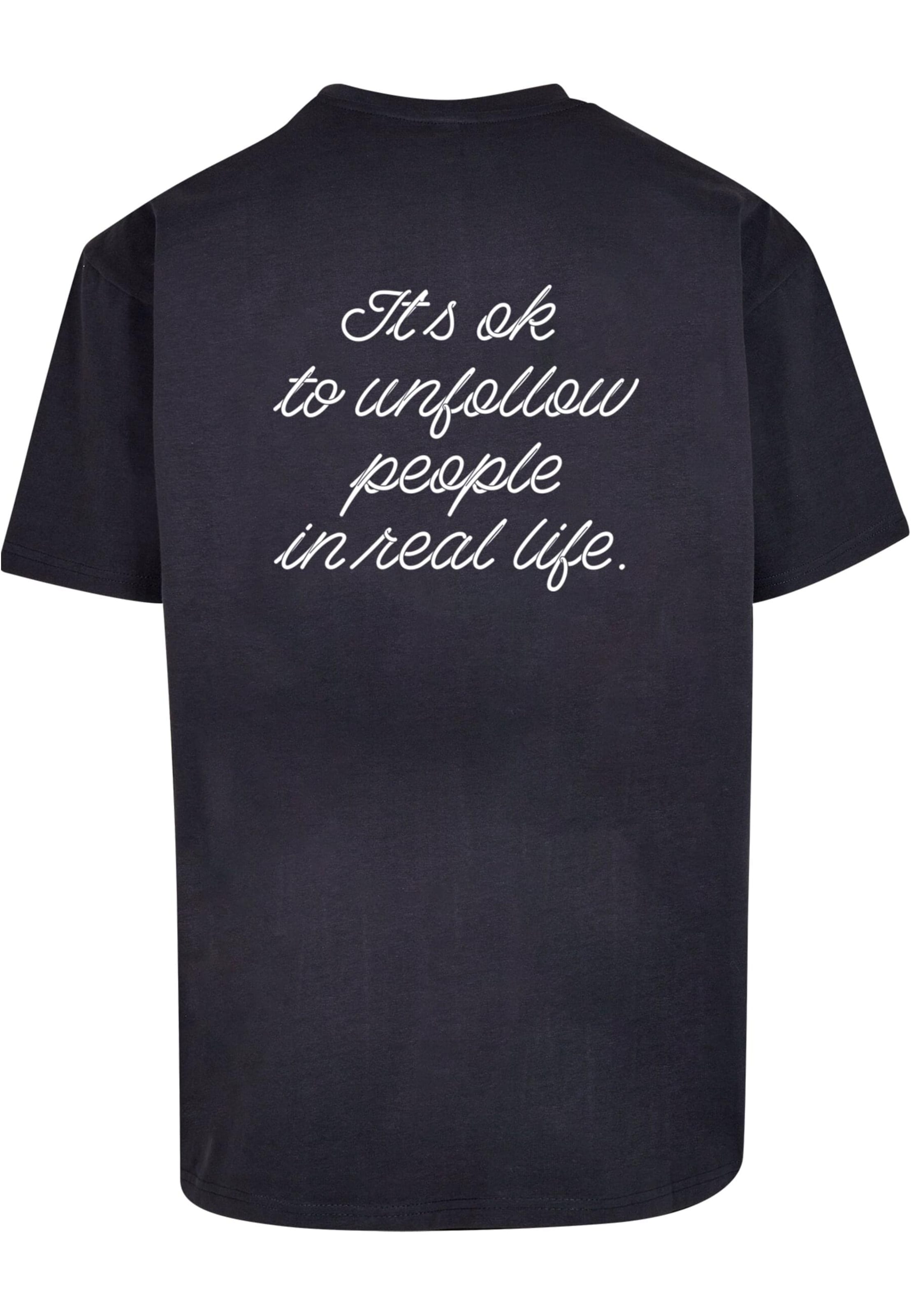 Merchcode Tričko 'Heartbreak X' – modrá