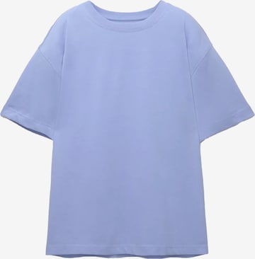 Pull&BearŠiroka majica - plava boja: prednji dio
