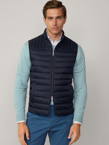 Hackett London Bodywarmer 'Ultra' in Blauw: voorkant