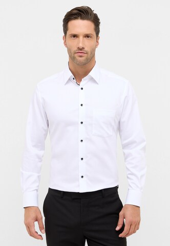 ETERNA Regular fit Overhemd in Wit: voorkant