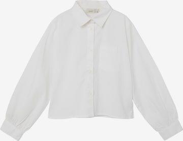 Camicia da donna 'Befred' di NAME IT in bianco: frontale