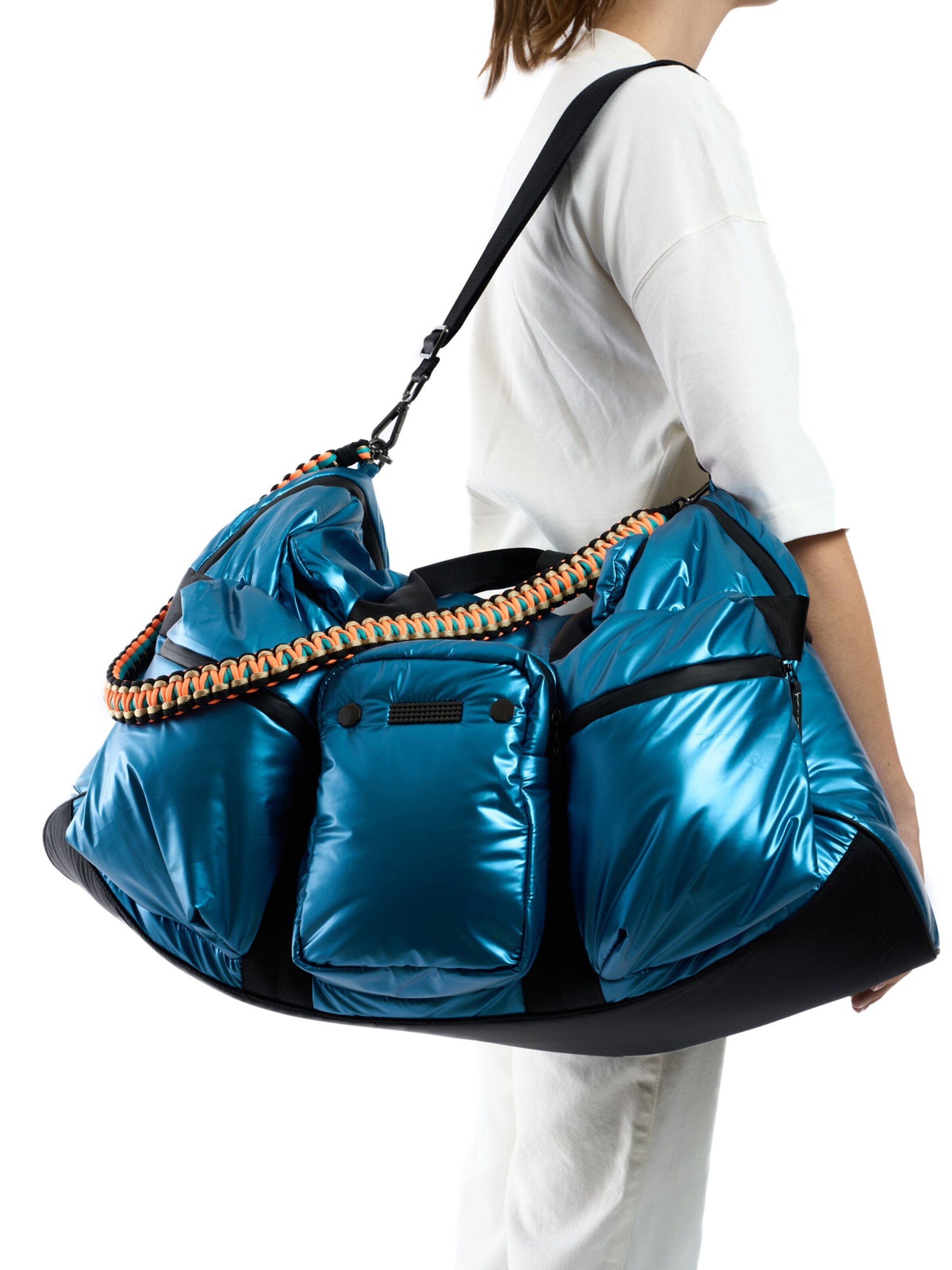 Clio Weekend bag 'DISCOVERY NYLON' in Blue