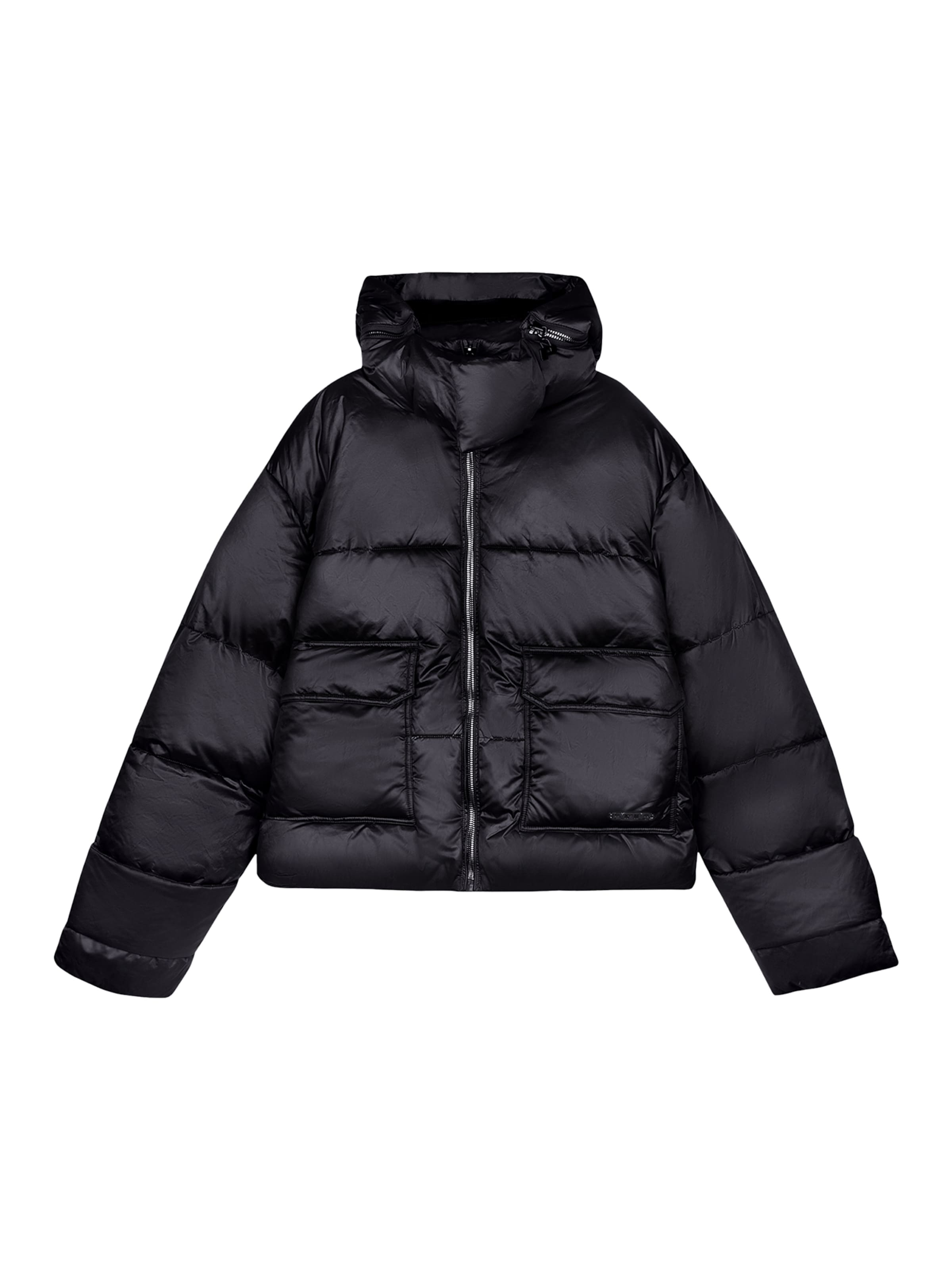 Giacca invernale 'Garrick' di Pegador in nero: frontale