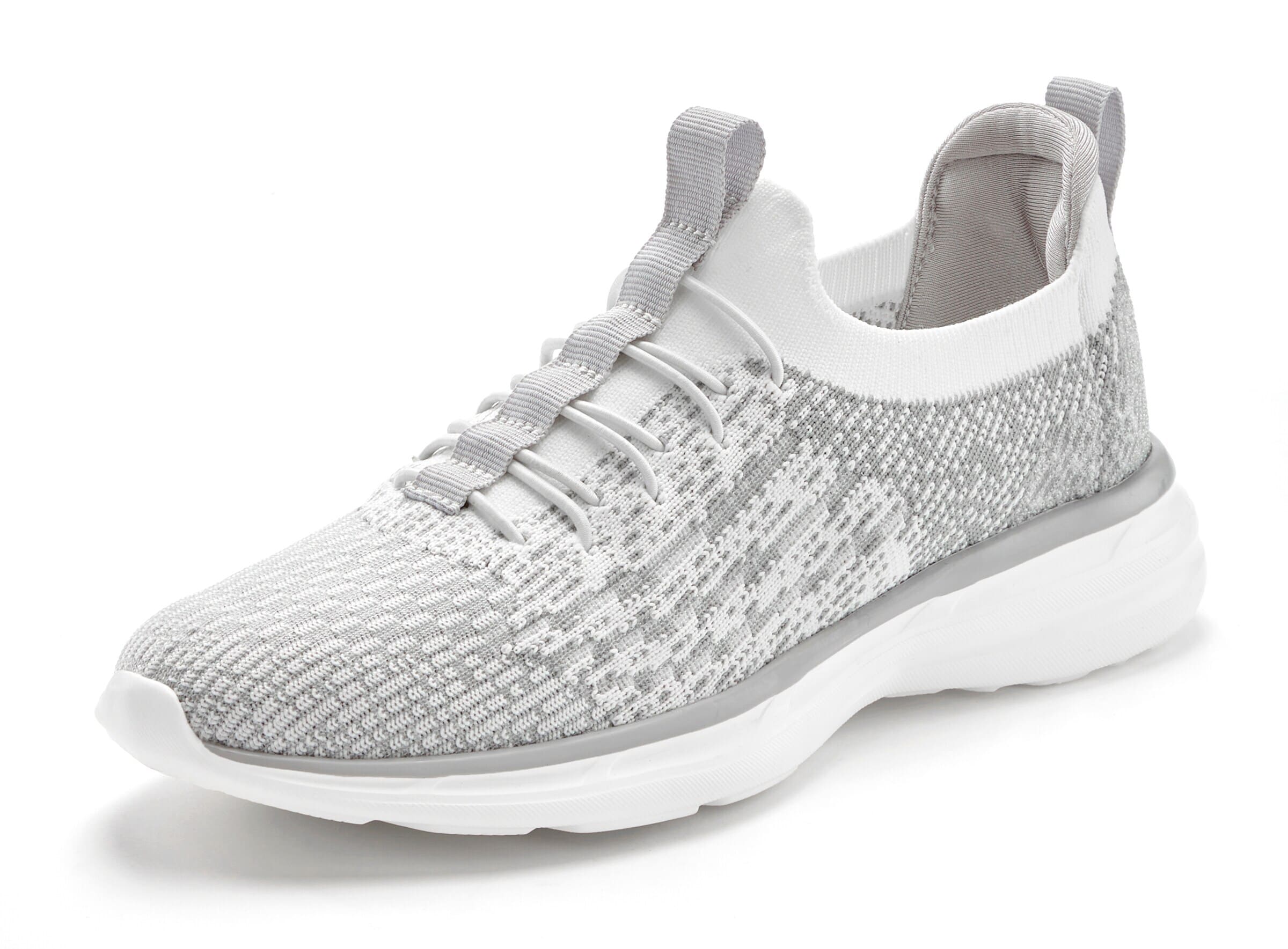 LASCANA Slip on boty – šedá: přední strana