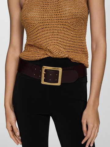 Tops en tricot 'OSIO' MANGO en or