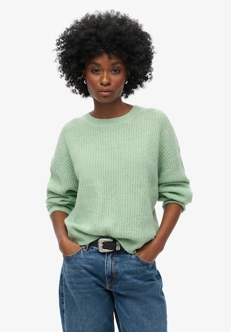 Pull-over Superdry en vert : devant