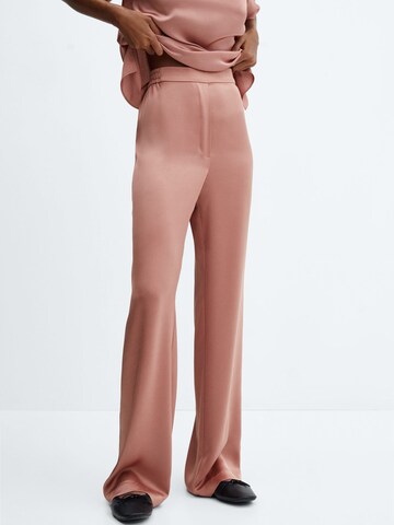 MANGO Loosefit Broek 'Massim' in Roze: voorkant