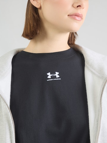 UNDER ARMOUR Performance Shirt 'Rival' in Black