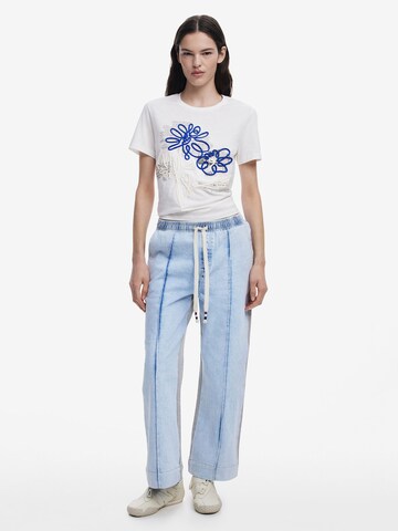 T-shirt Desigual en blanc