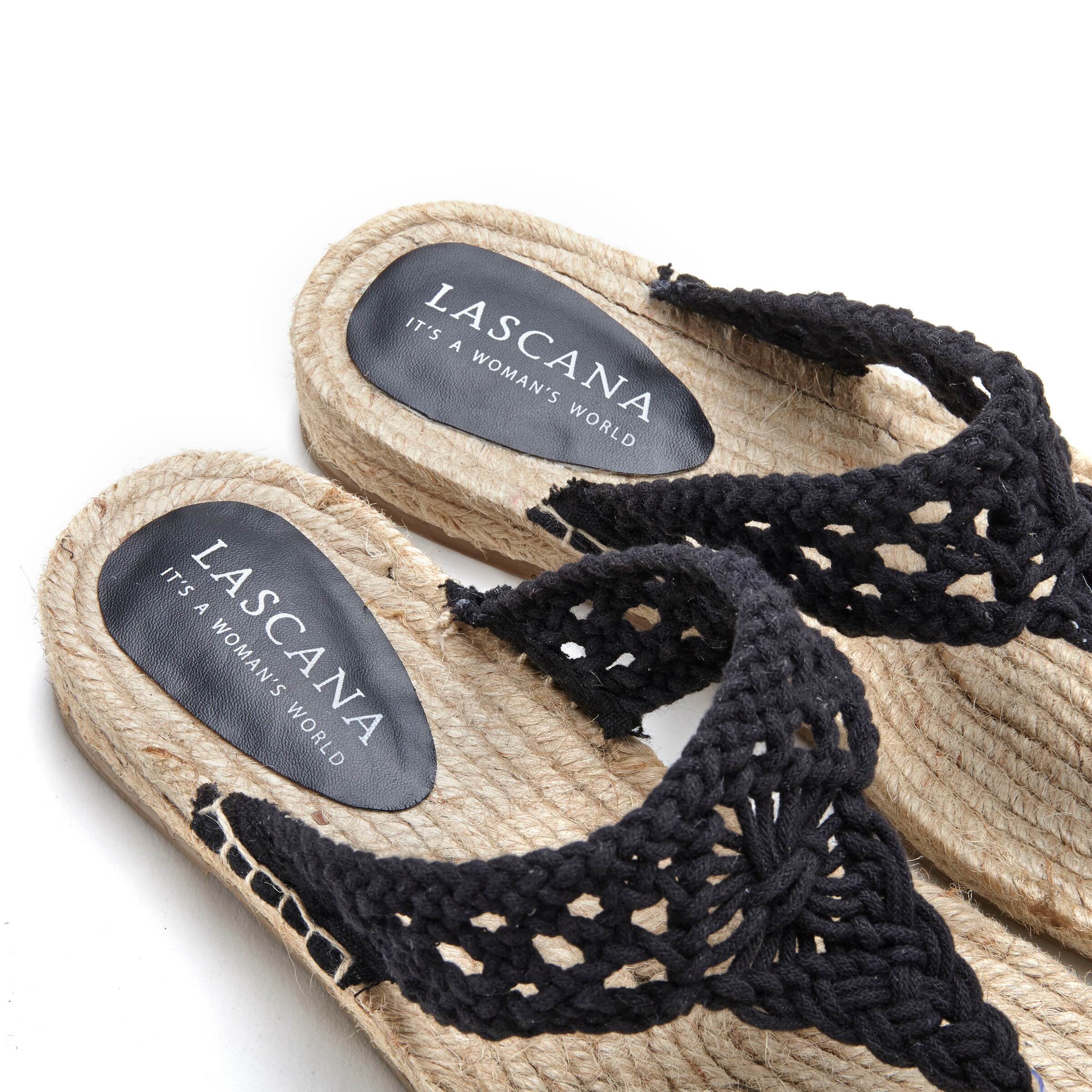 LASCANA Varvastossut värissä musta