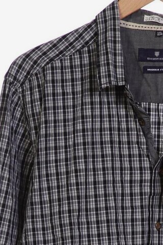 BASEFIELD Button Up Shirt in XXL in Grey