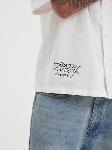 Ed Hardy Regular fit Πουκάμισο σε λευκό