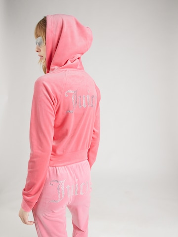 Juicy Couture Zip-Up Hoodie 'MADISON' in Pink