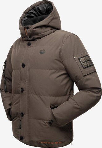 STONE HARBOUR Winterjacke 'Halvaar' in Grau