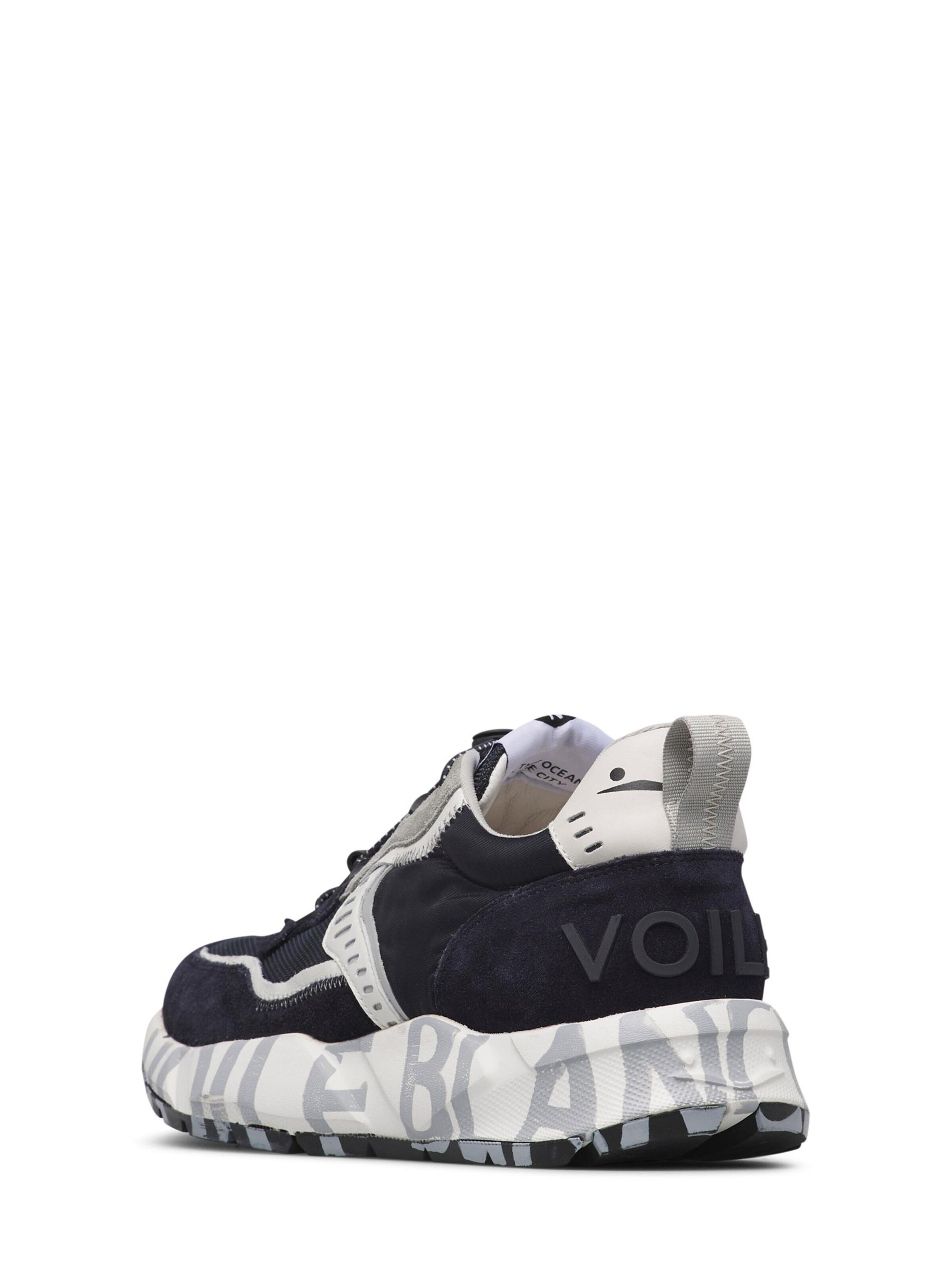 Voile blanche Platform trainers 'CLUB01.' in Blue