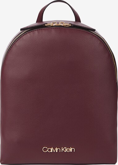 Calvin Klein Rucksack in weinrot, Produktansicht
