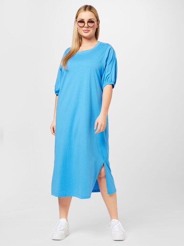 KAFFE CURVE Φόρεμα 'Erna' σε μπλε