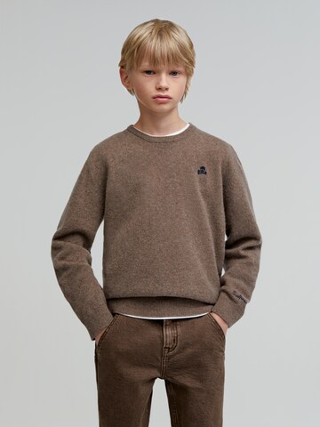 Scalpers Sweater 'Aston' in Grey: front