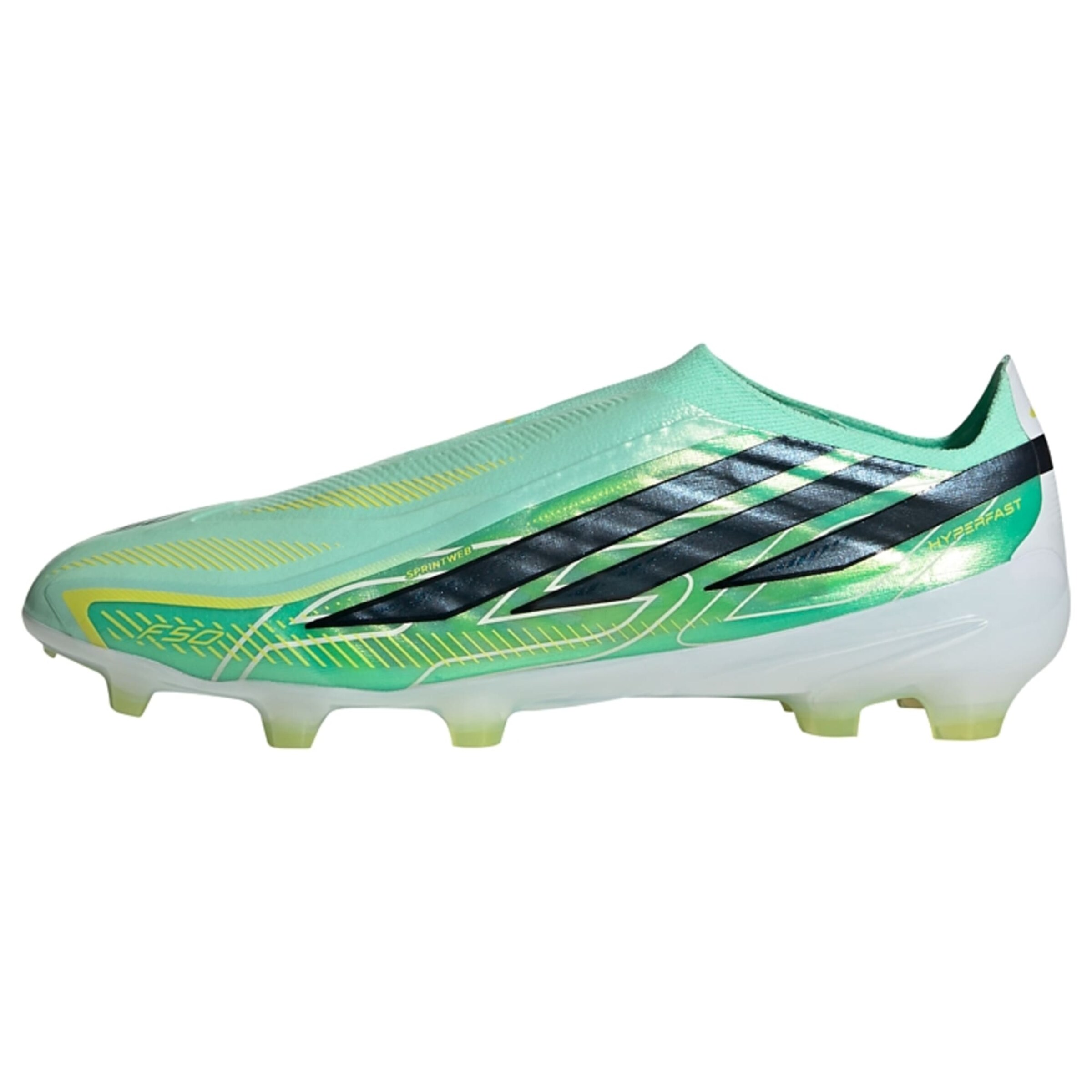 ADIDAS PERFORMANCEKopačke 'F50 Hyperfast Pro' - zelena boja: prednji dio